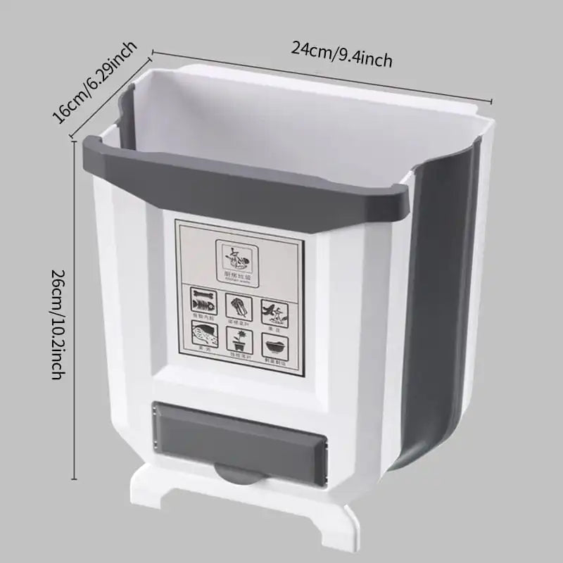 Foldable Kitchen Trash Can