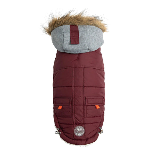 Crimson Harbor Winter Pet Parka