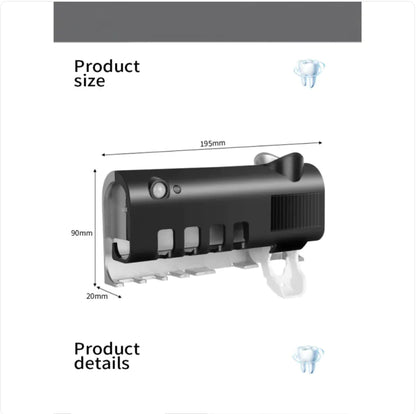 UV Smart Toothbrush Sanitizer & Holder