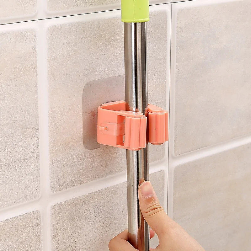 Handy Mop & Broom Organizer