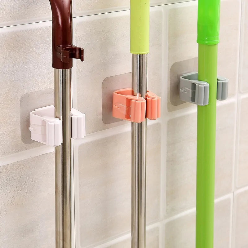 Handy Mop & Broom Organizer