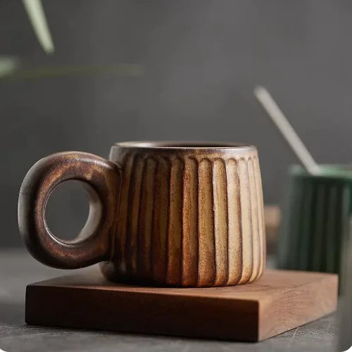 Retro Stone Coffee Mug