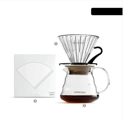 Kona Coffee Drip Pot with Filter