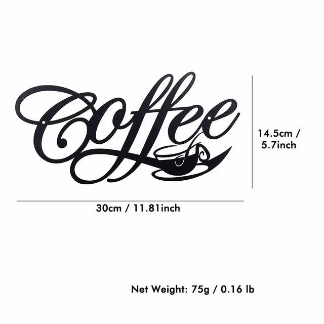 Coffee Wall Sign