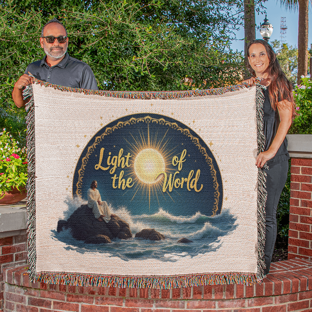 Light of the World - Heirloom Woven Blanket