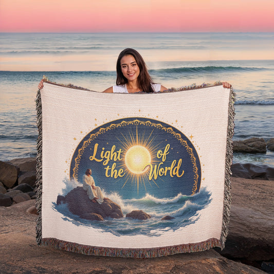 Light of the World - Heirloom Woven Blanket