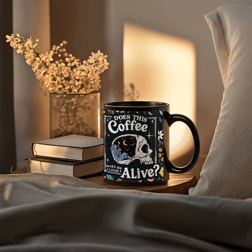 Does This Coffee Make Me look Alive? - Coffee Mug