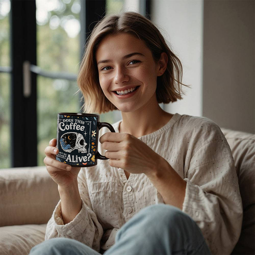 Does This Coffee Make Me look Alive? - Coffee Mug