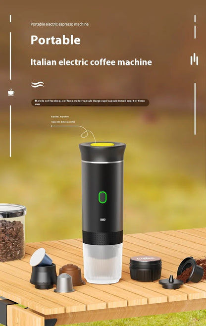 Portable Capsule Coffee Machine Electric Small Wireless Heating