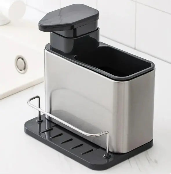 Soap Dispenser w/ Built-in Rack