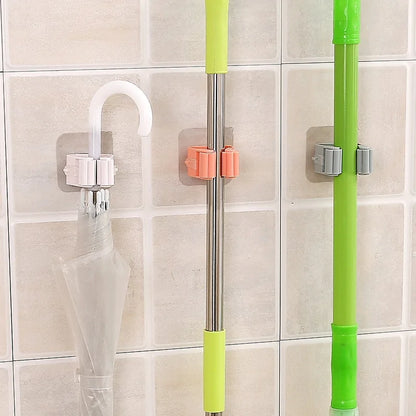 Handy Mop & Broom Organizer