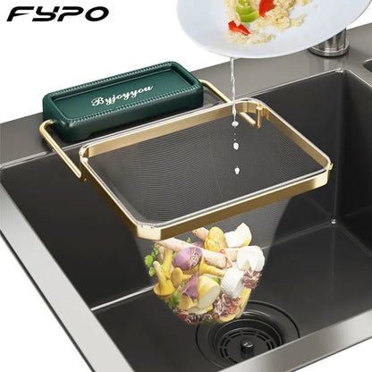 Foldable Sink Strainer w/ Stand