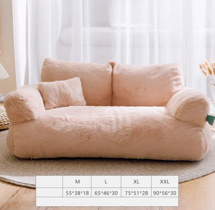 Luxury Plush Cat Bed